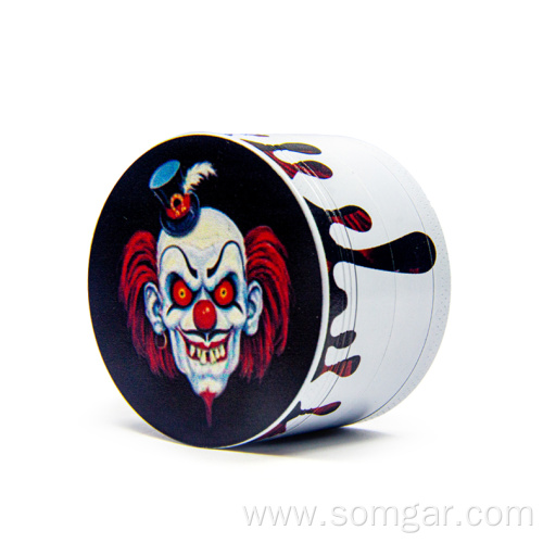 GZ010554-UVCLOWN zinc alloy herb smoke tobacco accessories